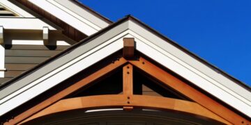 Private Residence exterior roof detail - Traditional - House Exterior ...